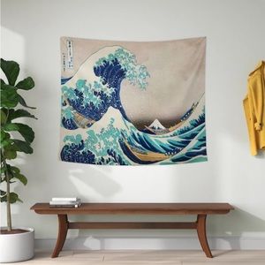 Urban Outfitters- The Great Wave Off Kanagawa Wall Tapestry